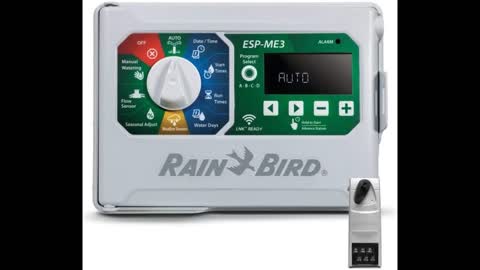 Review: Rain-Bird Controller Indoor Outdoor Lawn Irrigation Sprinkler Timer ESPME3 (+ WiFi + 1...