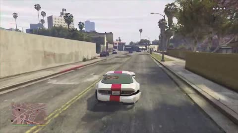 GTA V - Trevor & Lamar Friend Hangout Went Terribly Wrong Huge Car Chase Grand Theft Auto 5