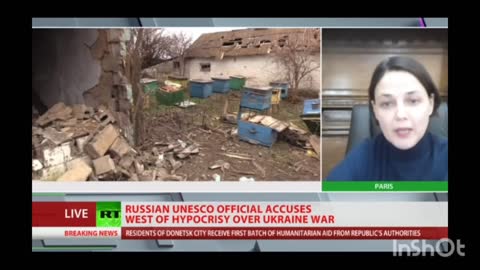 'Your hands are covered in blood' | Russian UNESCO official on Western hypocrisy