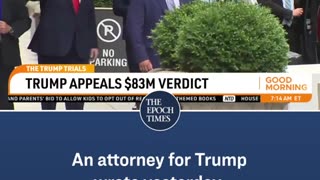 Trump Appeals Carroll 83 Million Verdict