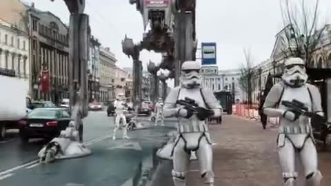 If ukraine was invaded by star wars empire