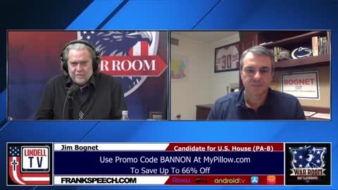 Jim Bognet Joins War Room With Steve Bannon