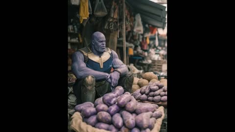Thanos Live Action #liveaction #avengers #avengersendgame #avengersinfinitywar