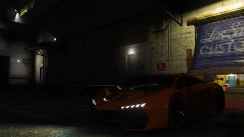 Grand Theft Auto VLamborghini the modified and Michael warehouse