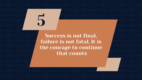 Six Success Quotes