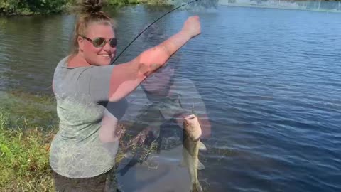 Bass Fishing Plastic Worm 9/12/2021