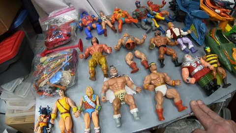 I Spent $370 On A Vintage Action Figure Auction Lot To Sell On eBay And Collect! How Did I do?