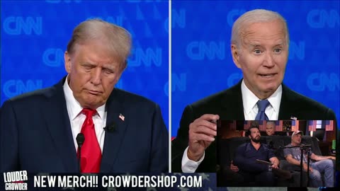 Biden almost died on live TV