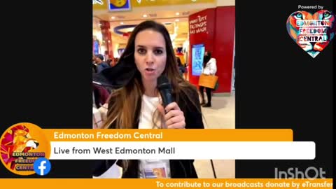 West Edmonton Mall Security Attack Selena Paley From Edmonton Freedom Central