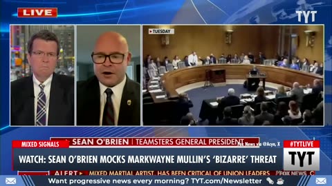 WATCH: Sean O'Brien Mocks Markwayne Mullin on Fox News