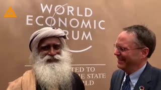 WEF World Economic Clown Laughs About Depopulation! Fook Them!