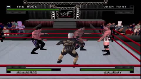 WWF Attitude PS1_ Stable match #1