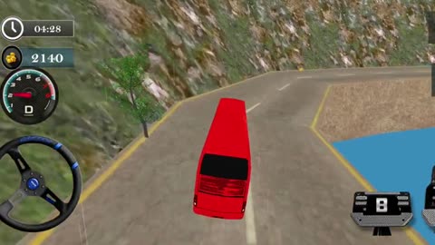 Uphill Off Road Bus Driving Simulator - Bus Games _ Android Gameplay