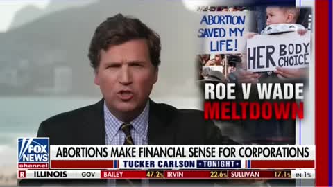 Tucker Carlson Slams Corporations Planning To Fund Abortions