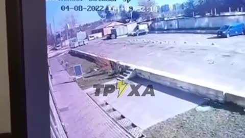 Russian MLRS Strikes On Kharkiv