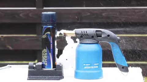 Gas Torch vs Spray Deodorants | Satisfying Experiment