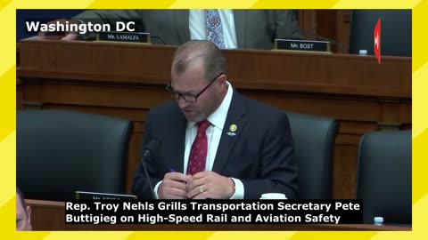 Rep. Troy Nehls Grills Buttigieg on High-Speed Rail and Aviation Safety at House Hearing in D.C.