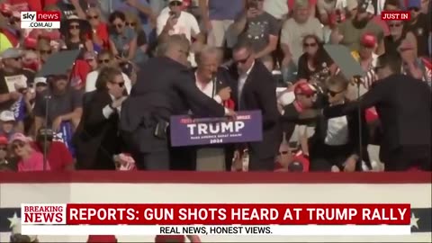 THE EXTREMELY CLOSE CALL OF AN ASSASSINATION ATTEMPT ON PRESIDENT DONALD J. TRUMP!