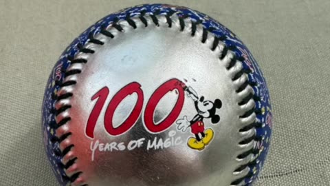 Walt Disney World 100 Years of Magic Collectible Baseball #shorts