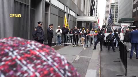 Angry Protesters Humiliate Hillary Clinton as She Arrives at Sheraton Hotel in NYC