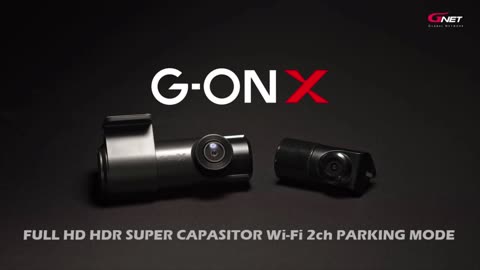 Gnet GONX 2CH FullHD Wi-Fi Araç Kamerası