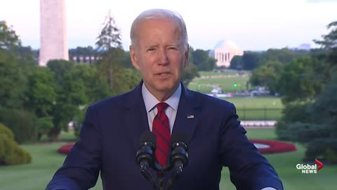 "Justice has been delivered": Biden says top al-Qaeda leader killed in drone strike | FULL