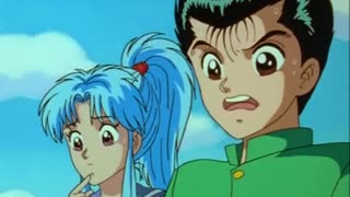 Yu Yu Hakusho Episode 8 English Dub Out of all his Opponents Keiko beats Yusuke everytime