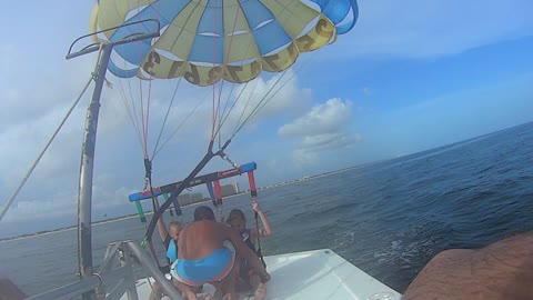 Parasailing Watching Flight Takeoff!!!