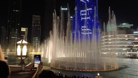Worlds largest water fountain show