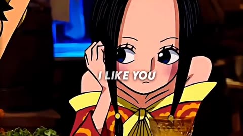 Luffy and Hancock ❤️❤️💖 Me Gustas Tu | #anime #onepiece #luffy #edit #animeedit #luffy...