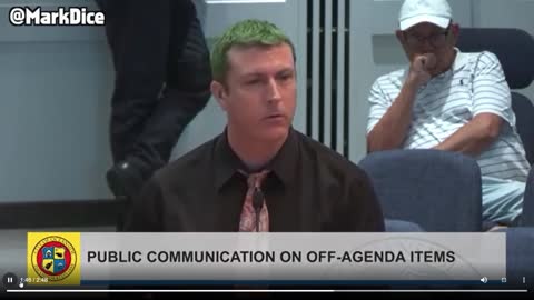 Mark Dice trolls public meeting, plays role of Marxist Gender Professor