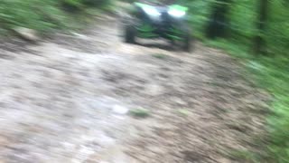 Kawasaki Jake speed run hill climb KROCKS