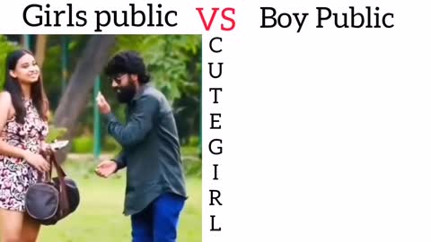 Girls Public VS Boy Public _ Funny Memes #memes #viral #videomemeofficial
