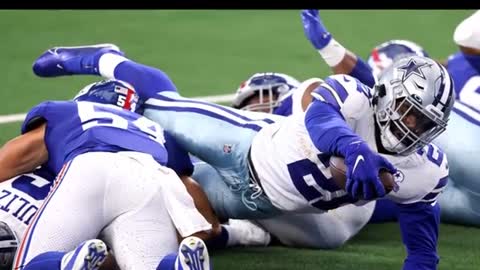 Insults and injuries abound as Giants are routed by Cowboys.