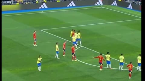 Spain vs Brazil 3-3 Highlights