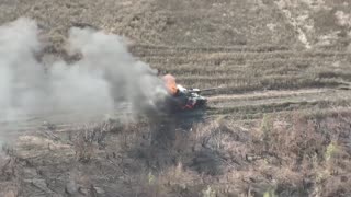 🔥 Ukraine Russia War | Burning Russian T-72B and BTR-82A in Rabotyne Area | RCF