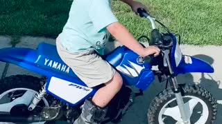 Dad Surprises Son with Dirt Bike