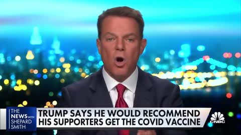 Donald Trump Recommends supporters get covid vaccines