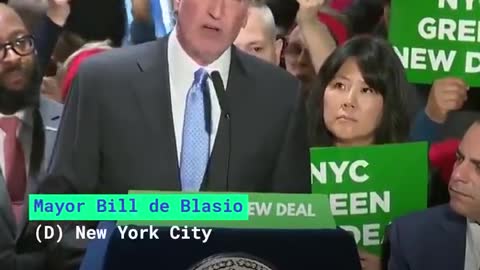 de Blasio heckled at Trump Tower