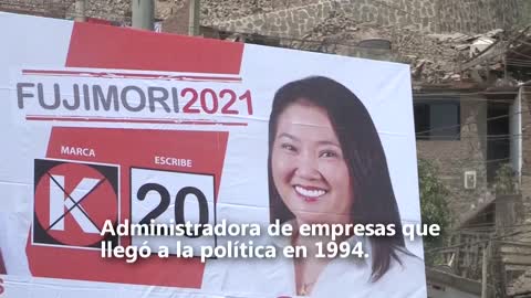 Cinco candidatos que pugnan por pasar a la segunda vuelta en Perú