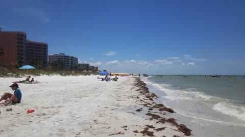 Fort Myers Beach, FL, Beach Bicycling Exploring 2022-07-31 part 2 of 3