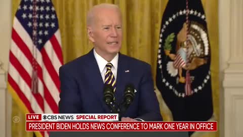 Joe Biden Says 2022 Midterms Could 'Easily Be Illegitimate'