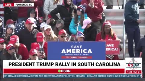 Lou Holtz Full Speech at the Save America Rally in Florence SC 3/12/22