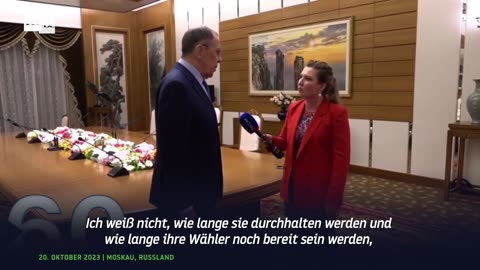 Lawrow: "Viele in Europa haben die Nase voll von der Ukraine"