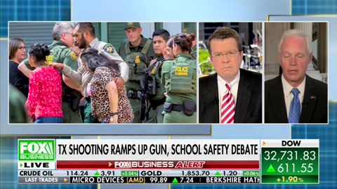 Fox Business Anchor Pushes Back Against Sen. Johnson Pinning Uvalde Shooting On 'Wokeness'