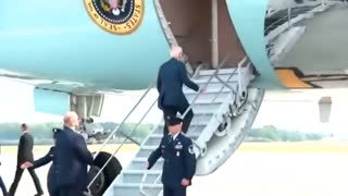 The Reason Behind Biden's Change to Small Stairs