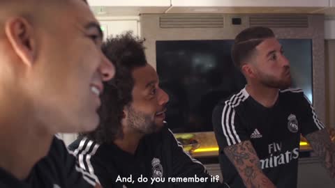 MARCELO, BALE, RAMOS and their teammates | FUNMY moments emirates A380!