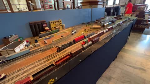 MODEL TRAINS AT GALVESTON RAILROAD MUSEUM