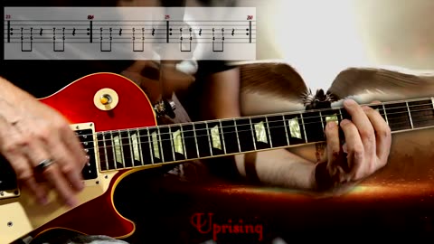 Guitar Lesson - Uprising (part II) Muse