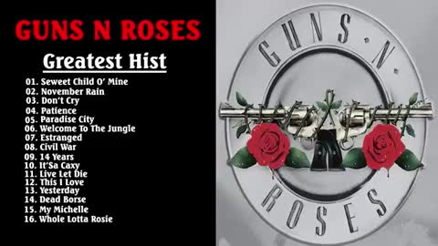 Guns N' Roses Greatest Hits Full Album Guns N' Roses Playlist